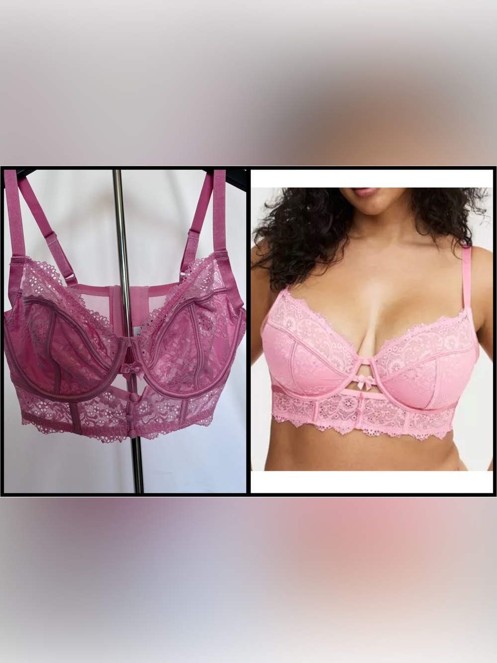 TORRID | Demure Longline Lace Underwire Bra